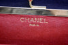 Vintage 70's CHANEL Navy Jersey Bag