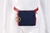 Rare Vintage CHANEL Denim & Leather Waist Belt Bag