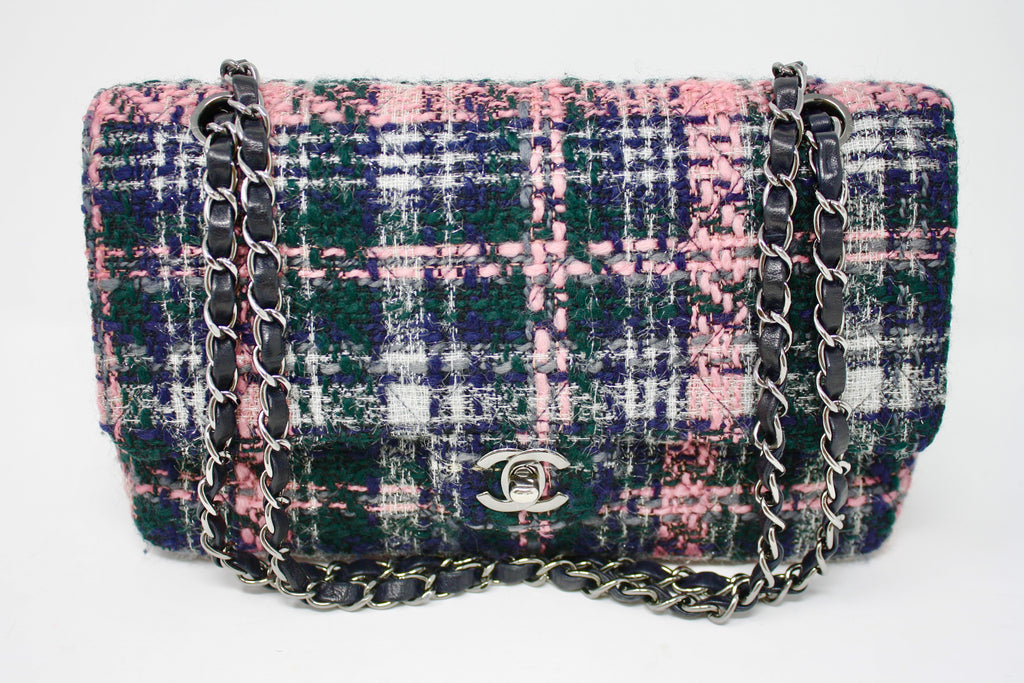 Rare CHANEL Tweed 2.55 Double Flap Bag at Rice and Beans Vintage