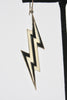 LYNN BAN Sterling Silver & Enamel Lightning Bolt Earrings