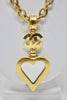 Vintage CHANEL 95P Heart Necklace