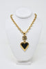 Vintage CHANEL 95P Heart Necklace