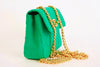 Rare Vintage CHANEL Green Mini Bag