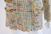 Vintage CHANEL 98P Rainbow Fringe Jacket