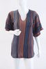 Vintage 70's Knit Tunic Top