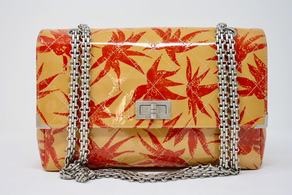 Vintage CHANEL Tropical Reissue Flap Bag at Rice and Beans Vintage
