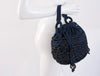 Rare CHANEL Denim & Crochet Bucket Bag