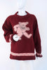 Rare Vintage GRATEFUL DEAD Dancing Bear Wool Sweater