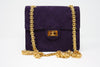 Rare Vintage CHANEL Purple Small Reissue Bag