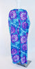 Vintage 70's Tie-Dye Floral Caftan Dress