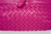 BOTTEGA VENETA Pink Intrecciato Leather Bag