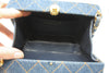 Rare Vintage CHANEL Denim Minaudière Box Bag
