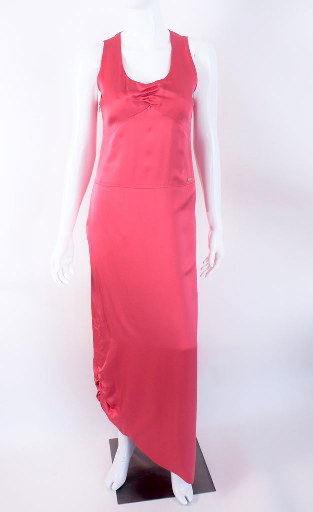 Vintage CHANEL Pink Silk Dress at Rice and Beans Vintage