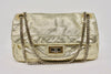 Vintage CHANEL Gold Reissue Drill Flap Bag