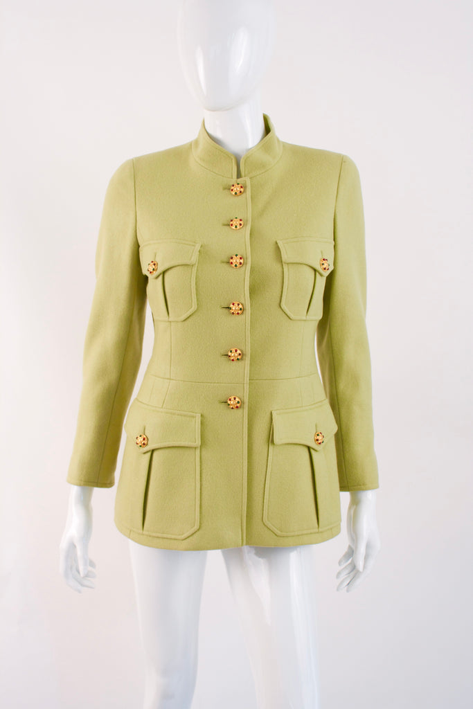 Rare Vintage CHANEL Jacket With Gripoix Buttons