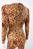 Vintage LEONARD Leopard Catsuit Jumpsuit