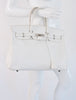2004 HERMES White Epsom Leather Birkin Bag 35cm