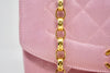 Rare Vintage CHANEL Pink Diana Flap Bag