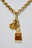 Vintage FERRAGAMO Handbag Charm Necklace