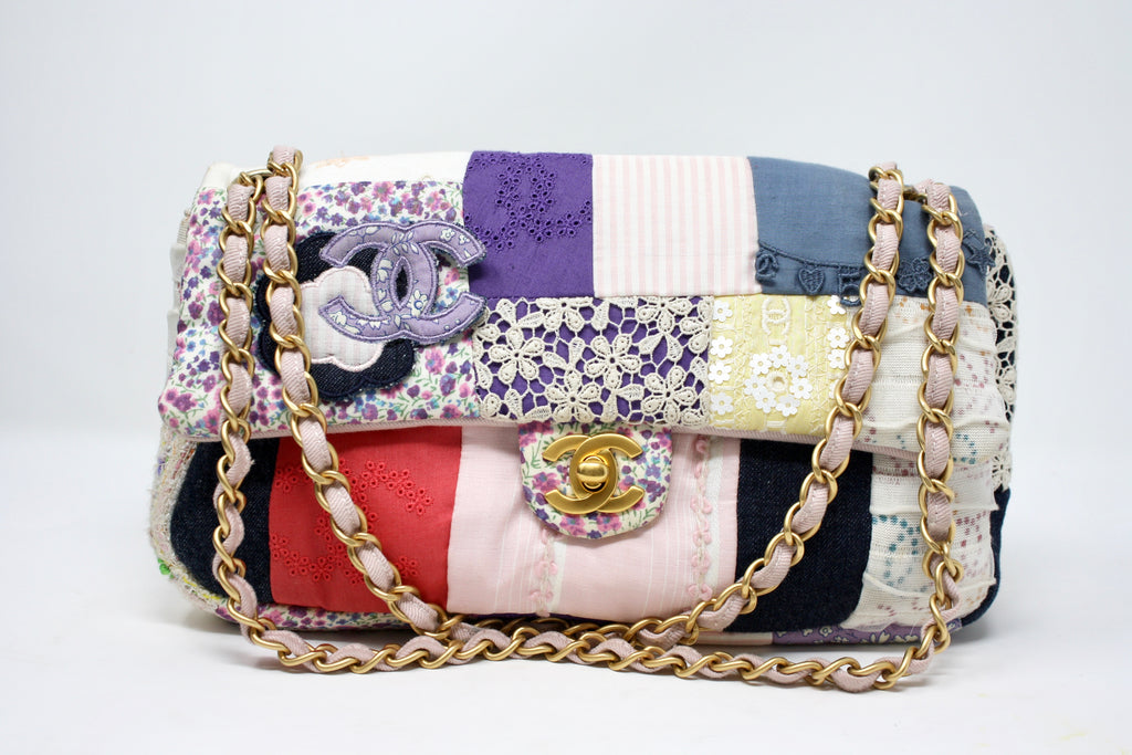 Chanel Limited Edition Patchwork Classic Flap Bag