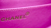 Rare Vintage CHANEL Pink Top Handle Flap Bag