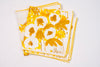 Vintage VERA Fall Flowers Cloth Napkin Set