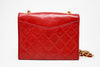 Vintage CHANEL Red Flap Bag