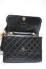 Vintage CHANEL Black Quilted Flap Bag