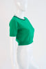 Vintage CHANEL Cropped Cashmere Sweater