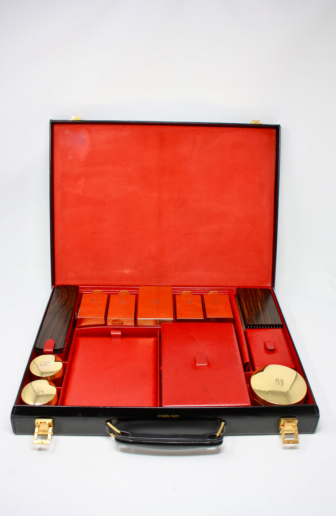Rare Vintage 60's HERMES Vanity Travel Suitcase Bag