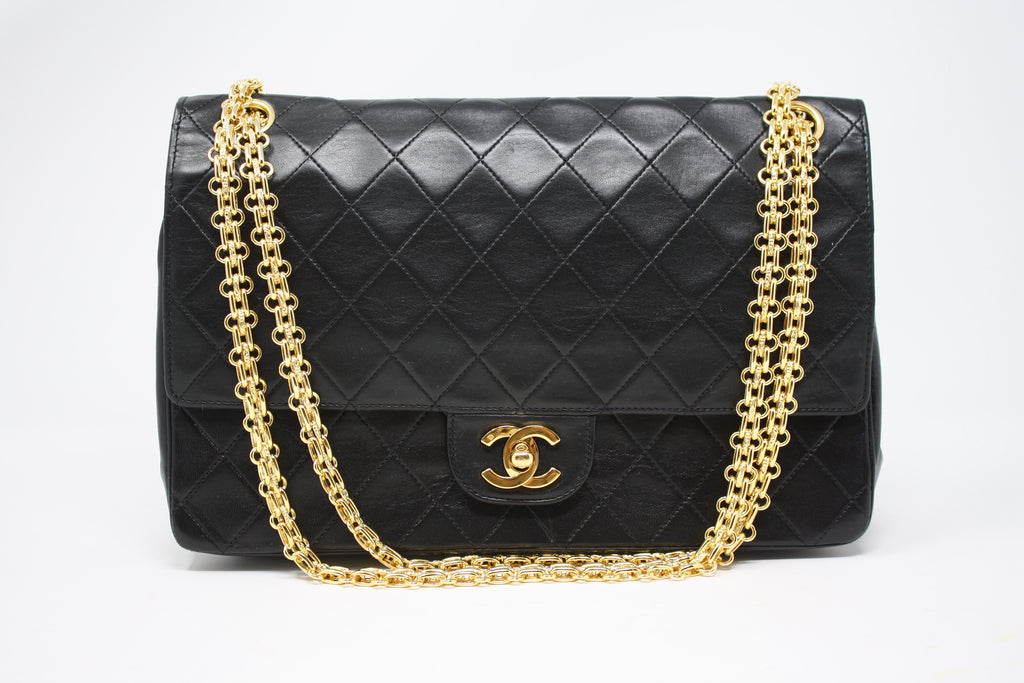Vintage 80's CHANEL 2.55 Double Flap Bag at Rice and Beans Vintage