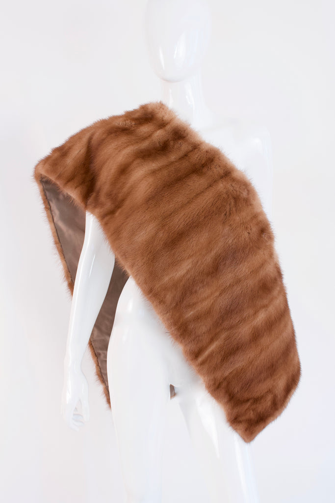 Vintage 60's Mink Fur Wrap or Shawl
