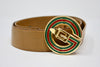 Vintage 70's GUCCI Enamel Logo Belt